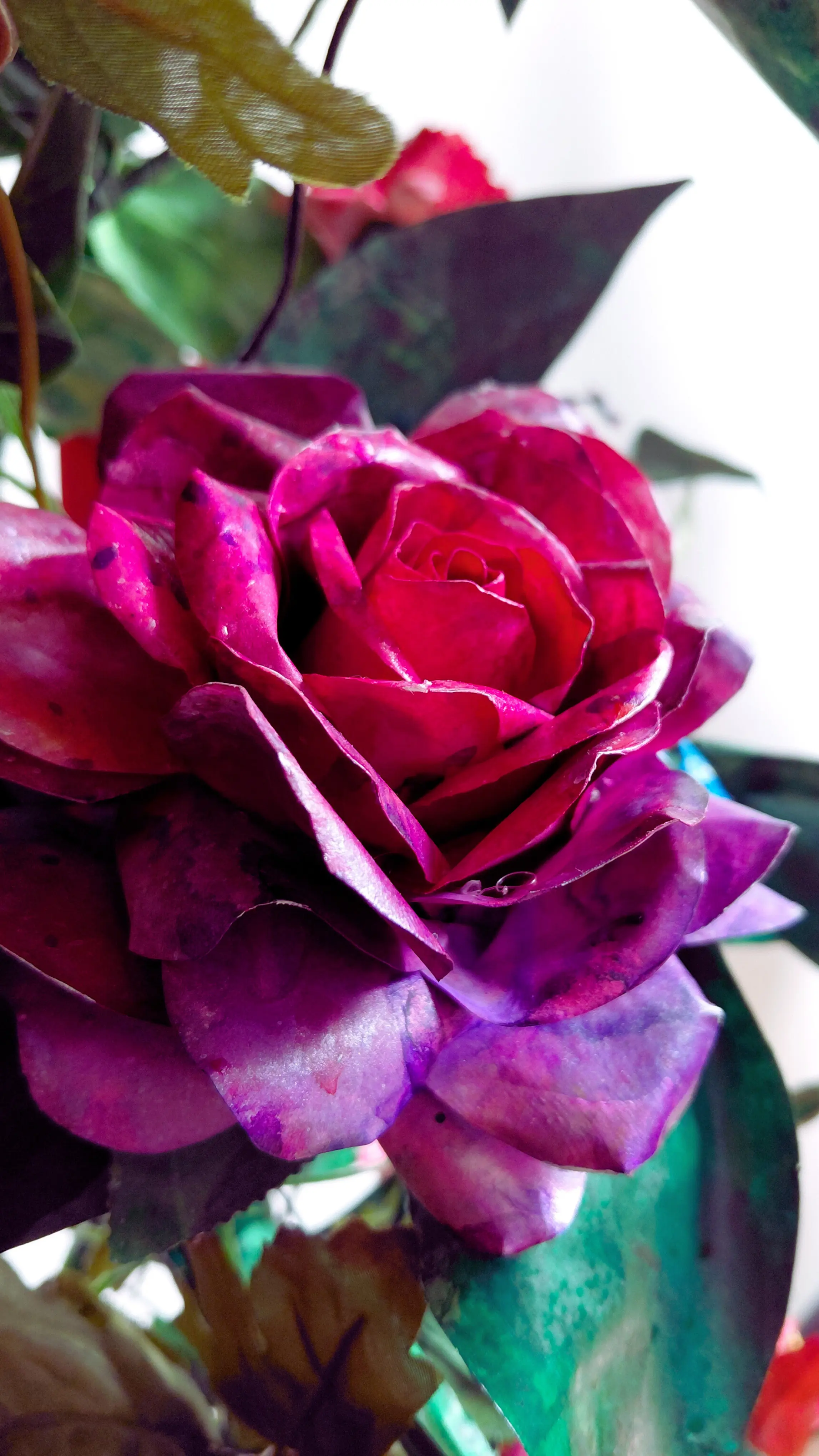 roses handmade paper flowers